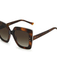 Jimmy Choo Brown Haircalf Sunglasses