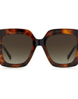 Jimmy Choo Brown Haircalf Sunglasses