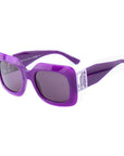 Jimmy Choo Purple Resin Sunglasses