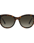 Jimmy Choo Brown Haircalf Sunglasses