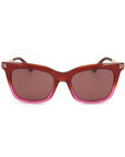Jimmy Choo Red Metal Sunglasses
