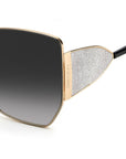 Jimmy Choo Gold Metal Sunglasses