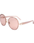 Jimmy Choo Gold Metal Sunglasses