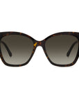Jimmy Choo Brown Haircalf Sunglasses