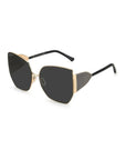 Jimmy Choo Gold Metal Sunglasses