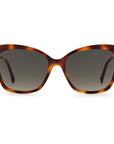 Jimmy Choo Brown Metal Sunglasses