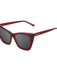 Jimmy Choo Red Haircalf Sunglasses