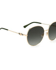 Jimmy Choo Green Stainless Steel Sunglasses