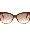 Jimmy Choo Brown Haircalf Sunglasses