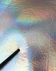 Dolce & Gabbana Silver Iridescent Full Zip Men Bomber Jacket