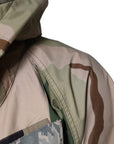 Dolce & Gabbana Multicolor Camouflage Full Zip Hooded Jacket