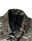 Dolce & Gabbana Multicolor Camouflage Collared Coat Jacket