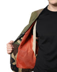 Dolce & Gabbana Multicolor Patchwork Sleeveless Vest Jacket