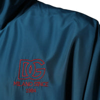 Dolce & Gabbana Multicolor Polyester Full Zip Jacket