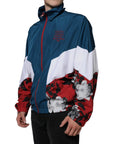Dolce & Gabbana Multicolor Polyester Full Zip Jacket