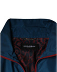 Dolce & Gabbana Multicolor Polyester Full Zip Jacket