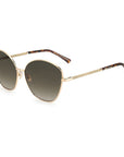 Jimmy Choo Gold Metal Sunglasses