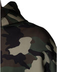Dolce & Gabbana Multicolor Camouflage Hooded Sweatshirt Sweater