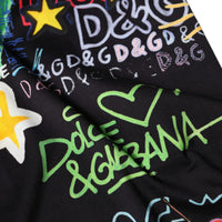 Dolce & Gabbana Multicolor Graphic Print Cotton Crew Neck T-shirt