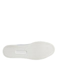 Dolce & Gabbana White Silver Sacred Heart Men Sneakers Shoes