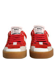 Dolce & Gabbana Multicolor Miami Leather Low Top Sneakers Shoes