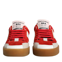 Dolce & Gabbana Multicolor Miami Leather Low Top Sneakers Shoes