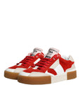 Dolce & Gabbana Multicolor Miami Leather Low Top Sneakers Shoes
