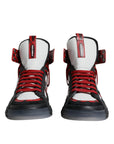Dolce & Gabbana Multicolor Leather High Top Sneakers Shoes