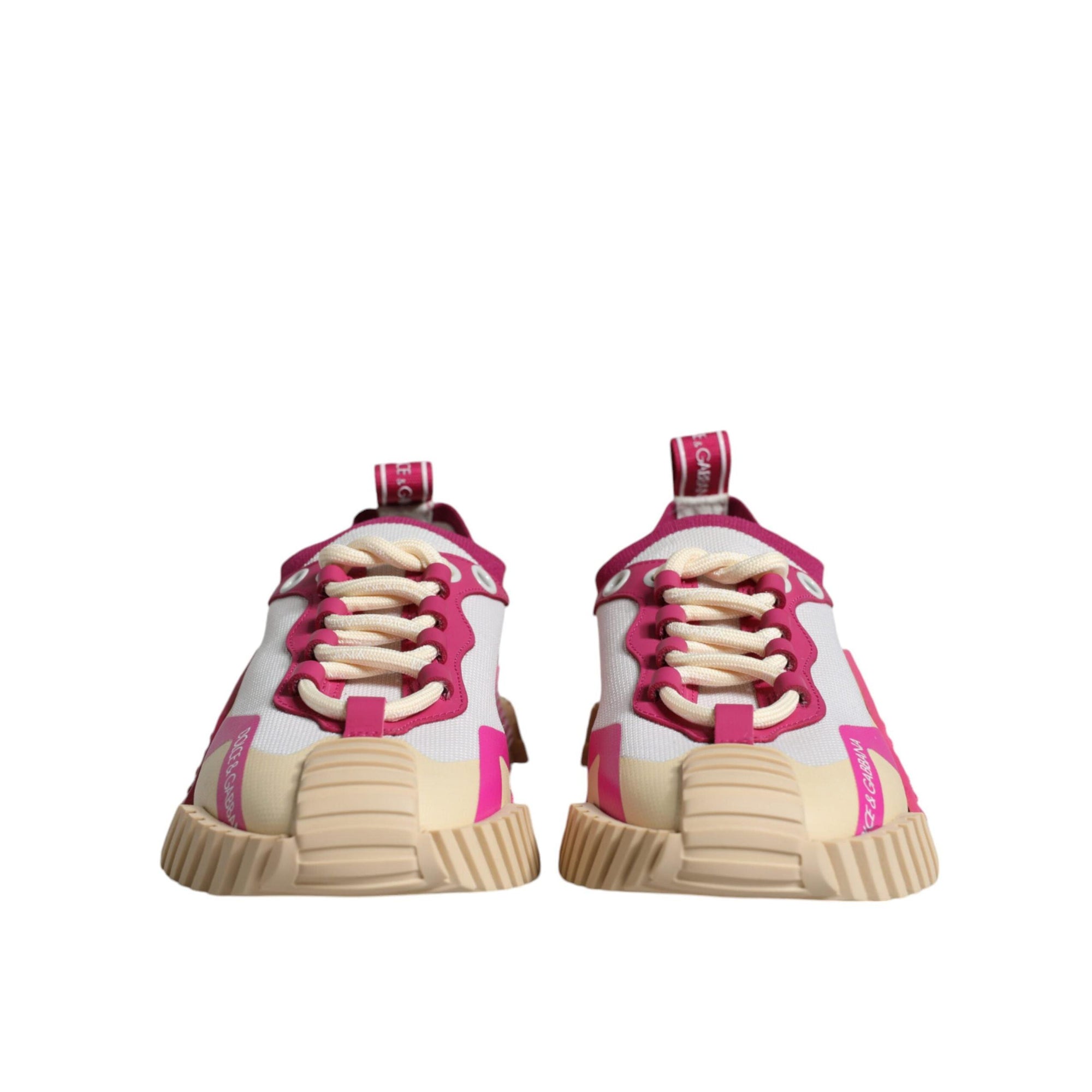 Dolce & Gabbana Multicolor NS1 Lace Up Low Top Sneaker Shoes