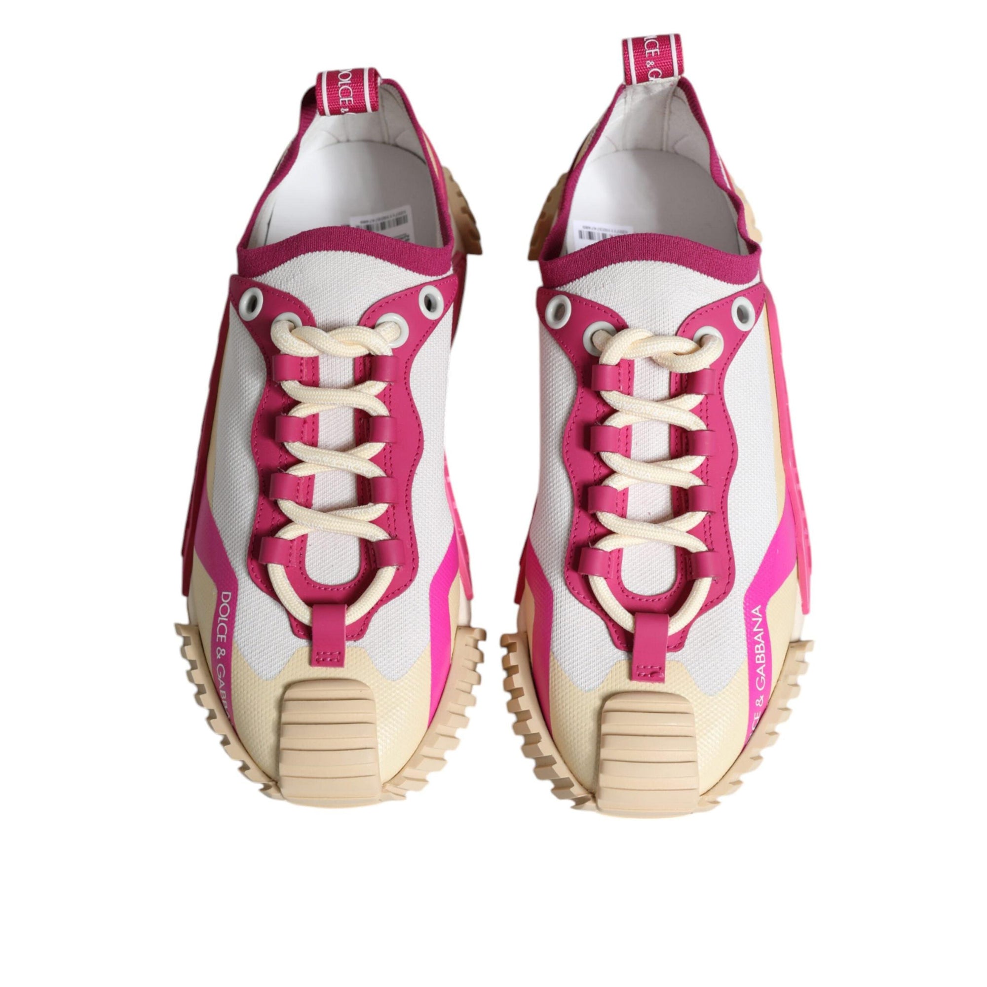 Dolce & Gabbana Multicolor NS1 Lace Up Low Top Sneaker Shoes