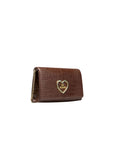 Love Moschino Brown Polyethylene Women Crossbody Bag