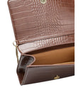 Love Moschino Brown Polyethylene Women Crossbody Bag
