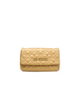 Love Moschino Gold Polyethylene Women Crossbody Bag