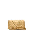 Love Moschino Gold Polyethylene Women Crossbody Bag
