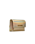Love Moschino Gold Polyethylene Women Crossbody