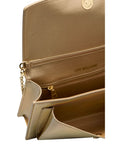 Love Moschino Gold Polyethylene Women Crossbody