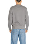 Hugo Boss Gray Cotton Sweater