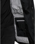 Dolce & Gabbana Black Nylon Winter Men Parka Coat Jacket