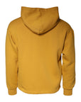 Dolce & Gabbana Mustard DG Hooded Men Sweatshirt Sweater