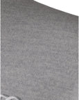 Dolce & Gabbana Light Gray Wool Crew Neck Pullover Sweater