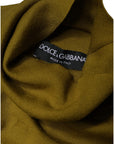 Dolce & Gabbana Brown Cashmere Turtleneck Pullover Sweater