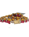 Dolce & Gabbana Elegant Multicolor Crystal-Embellished Belt