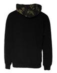 Dolce & Gabbana Black Camouflage Hooded Sweatshirt Sweater