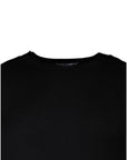 Dolce & Gabbana Black Long Sleeve Crew Neck Pullover Sweater