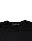 Dolce & Gabbana Black Long Sleeve Crew Neck Pullover Sweater