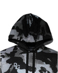 Dolce & Gabbana Multicolor Camouflage Men Hooded Sweater