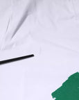 Dolce & Gabbana White Graphic Print Cotton Crew Neck T-shirt