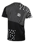 Dolce & Gabbana Black Cotton Polka Dots Round Neck T-shirt