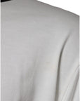 Dolce & Gabbana White Camouflage Cotton Round Neck T-shirt