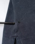 Dolce & Gabbana Dark Blue Logo Button Collared Polo T-shirt